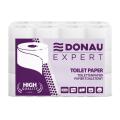 Papier toaletowy biały standardowe rolki Donau EXPERT 185 listków, 2-warstwowy celulozowy 24 rolki x 20 m