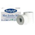 Papier toaletowy BulkySoft Premium Mini Jumbo 65908, biały papier celulozowy, 2-warstwowy, do podajników 12 rolek x 145 m