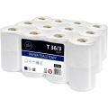 Papier toaletowy Lamix Ellis Professional 6330, standardowy biały papier celulozowy, 3-warstwowy 24 rolki x 36 m