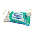 Papier toaletowy nawilżany 1-warstwowy Regina Chamomile, biały rumiankowy 42 listki