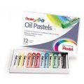 Pastele olejne Pentel Arts Oil Pastels 12 kolorów
