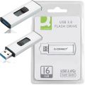 Pendrive Q-Connect USB 3.0, pamięć flash, wysuwana obudowa 16 GB