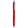 Pilot automatyczny z miękkim gripem Pilot Rexgrip F, cienka końcówka 0,2 mm, tusz olejowy czerwony