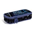 Piórnik szkolny z organizerem ICO Lizzy Esport Gamer on Duty 210 x 100 x 55 mm, owalny czarny
