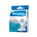 Plaster z opatrunkiem Viscoplast Prestopor, supermiękka włóknina, uniwersalny do cięcia 6 cm x 1 m