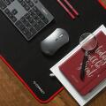 Podkładka pod mysz Q-Connect XXL 90 x 40 cm, duża idealna do gier, antypoślizgowa czarno-czerwona