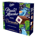 Ptasie Mleczko Waniliowe E. Wedel, pianka z galaretką porzeczkową, w czekoladzie deserowej 340 g