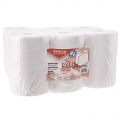 Ręczniki papierowe Office Products Kolos Junior 60 m, kuchenne, biały papier celulozowy, 2-warstwowy 6 rolek x 300 listków