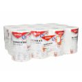 Ręczniki w rolce Office Products Mini, biały papier celulozowy 18 g, 2-warstwowe, do dozowników 12 rolek x 50 m