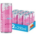 Red Bull SugarFree The Pink Edition Owoce Leśne 250ml, gazowany napój energetyczny bez cukru, w puszce 12 sztuk