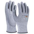 Rękawice antyprzecięciowe Donau SAFETY DS-PU Anti-Cut C 12 par, szare rozmiar 11