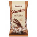 Rurki waflowe z mlecznym kremem Konafetto Bianco Roshen, cukierki w polewie czekoladowej 1 kg