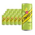 Schweppes Lemon 0,33L, cytrynowy napój gazowany, w puszce 24 sztuki