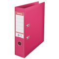 Segregator Esselte Power No.1 A4/75 mm, z dźwignią kolor fuksja