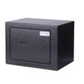Sejf manualny Donau TECH, metalowy 23 x 17 x 17 cm czarny