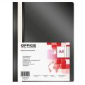 Skoroszyt Office Products A4, plastikowy 100/170 mikronów, miękki, opakowanie 25 sztuk
 czarny