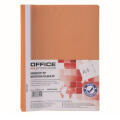 Skoroszyt Office Products A4, plastikowy 120/180 mikronów, miękki, opakowanie 10 sztuk pomarańczowy