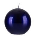 Świeca kula Donau HOME Aurora 100 x 100 mm kolor kobalt