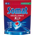 Tabletki do zmywarki Somat Excellence 3w1, żelowe kapsułki 44 sztuki