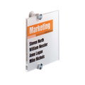 Tabliczka informacyjna Crystal Sign. Durable 148 x 148 mm