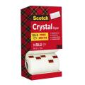 Taśma samoprzylepna Scotch Crystal 19 mm x 33 m, krystaliczna, w pudełku 