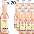 Tymbark Cytroneta 330 ml, napój gazowany o smaku rabarbarowym 20 sztuk