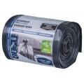 Worki na odpady budowlane bez wiązania Donau PROFESSIONAL, mocne i wytrzymałe, folia LDPE 142 mikrony z recyklingu, czarne 120L x 10 sztuk