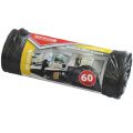 Worki na odpady Office Products Standard HDPE, czarne
 60L x 50 sztuk