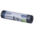 Worki na odpady ściągane taśmą Donau PROFESSIONAL Super Strong, mocne i wytrzymałe, folia LDPE z recyklingu, czarne 60L x 10 sztuk