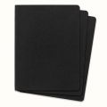 Zeszyt Moleskine Cahiers XL 19x25 cm, 120 stron, gładki, tekturowa oprawa, 3 sztuki czarny