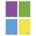 Zeszyt szkolny w linie A5 Office Products noteBOOK, miękka oprawa, 4 sztuki 96 kartek
