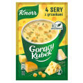 Zupa błyskawiczna Knorr Gorący Kubek 4 Sery z Grzankami 17 g