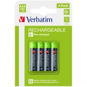 Akumulatorki Verbatim AAA HR03 1,2V, pojemność 950mAh, naład...
