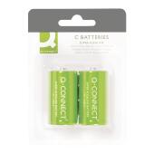 Baterie Q-Connect Super Alkaline C LR14 1,5V, średnie palusz...