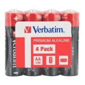 Baterie Verbatim Premium Alkaline AA LR06 1,5V, paluszki alk...