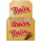 Baton czekoladowy Twix z karmelem i chrupiącym herbatnikiem