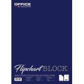 Blok do flipchartów Office Products, biały papier w kratkę, ...
