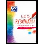 Blok rysunkowy biały Oxford A4, papier 120 g