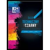 Blok techniczny czarny Oxford A3, papier 210 g