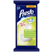 Chusteczki nawilżane Presto Do Toalet, ściereczki jednorazow...