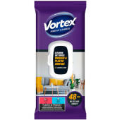 Chusteczki nawilżane VORTEX, do mebli i powierzchni plastiko...