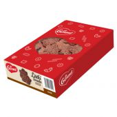Ciastka Listki Kruche dr Gerard, kakaowe herbatniki z polewą