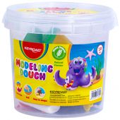 Ciastolina duży zestaw w wiaderku KEYROAD Modeling Dough 8 k...