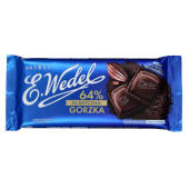 Czekolada gorzka klasyczna E. Wedel 64%, tabliczka