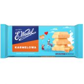 Czekolada Karmelowa Wedel, biała tabliczka