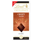 Czekolada Lindt Excellence Crispy Wafer, gorzka z chrupiącym...