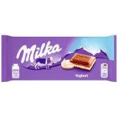 Czekolada Milka Yoghurt, mleczna z nadzieniem jogurtowym