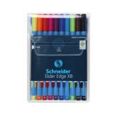 Długopis ze skuwką Schneider Slider Edge gruba końcówka XB, ...