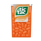 Drażetki Tic Tac Orange, cukierki pomarańczowe