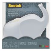 Dyspenser taśmy klejącej Scotch C43-ELEPHANT, w kształcie sł...